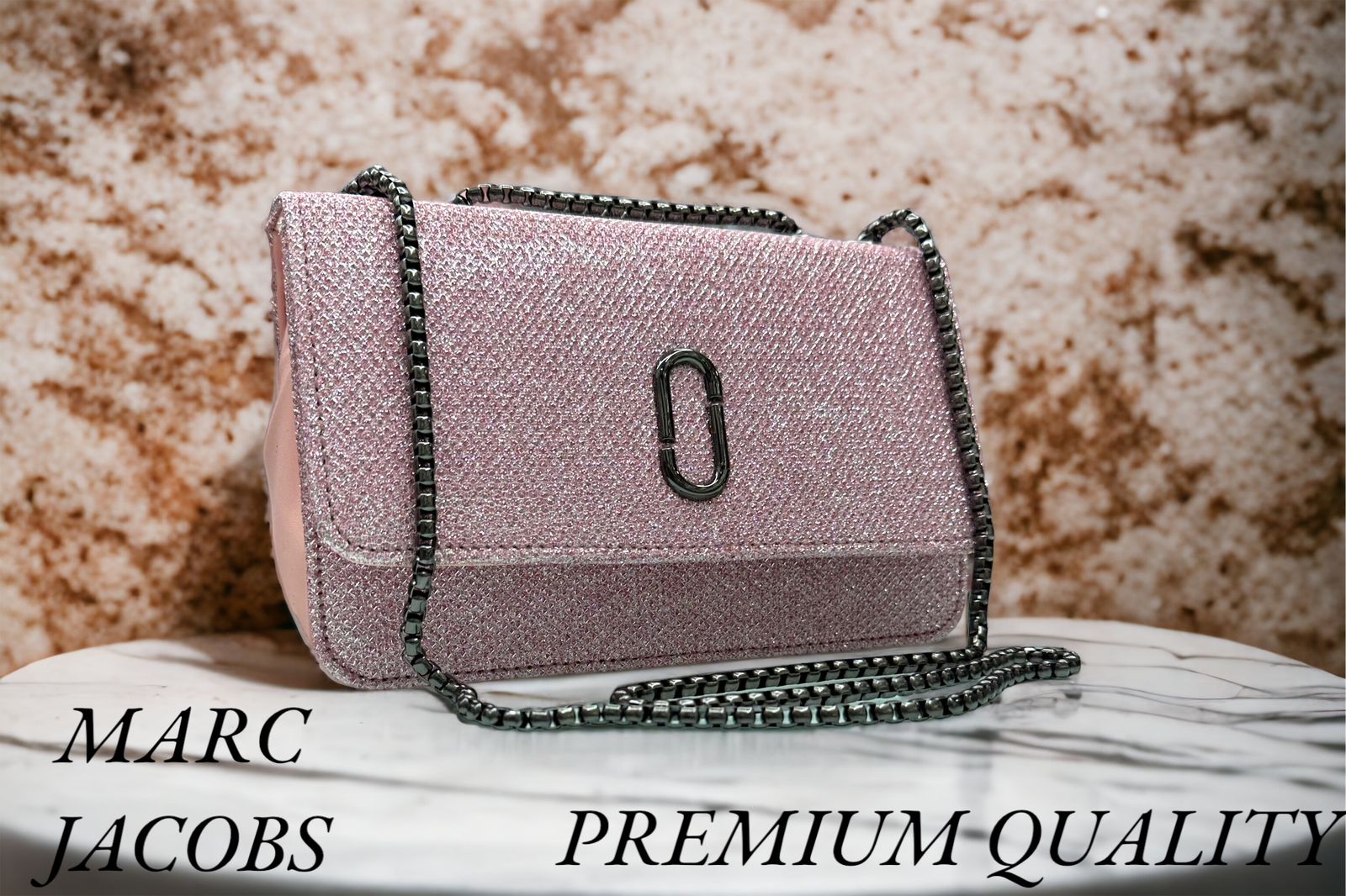 Cozy Chic: Marc Jacobs Fleece Cross-Body Bag
